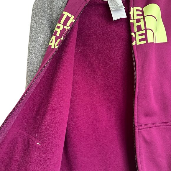 The North Face NWOT fleece lined zipper hoodie Sz L - Picture 3 of 5